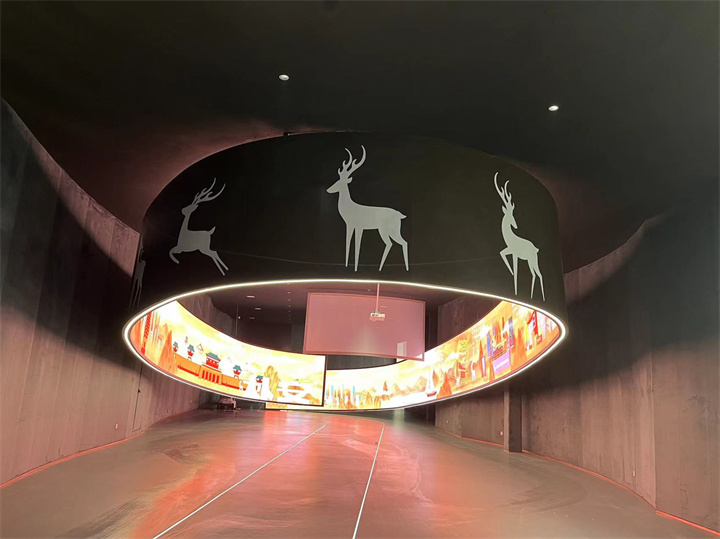 成都LED顯示屏:LED顯示屏在營造博物館沉浸式體驗方面的作用