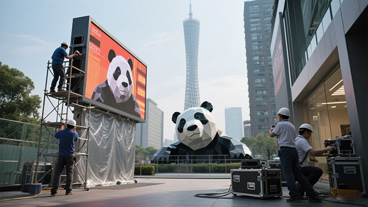 專業(yè)保障，長效運行：成都 LED 顯示屏安裝與后期維護指南