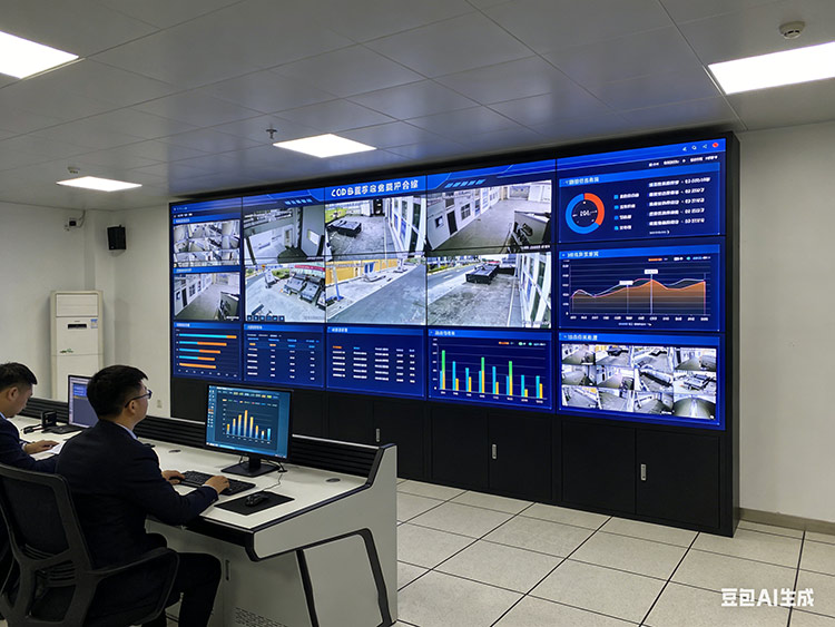 成都led顯示屏-成都高端應(yīng)急指揮中心實(shí)景圖片