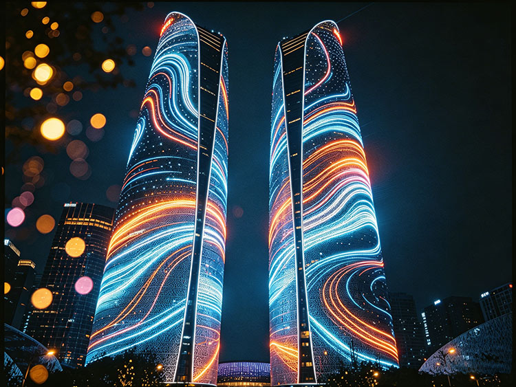 驚艷世界的成都時刻：當(dāng)世運會遇上全球最長LED巨幕，美到窒息！| 成都led顯示屏